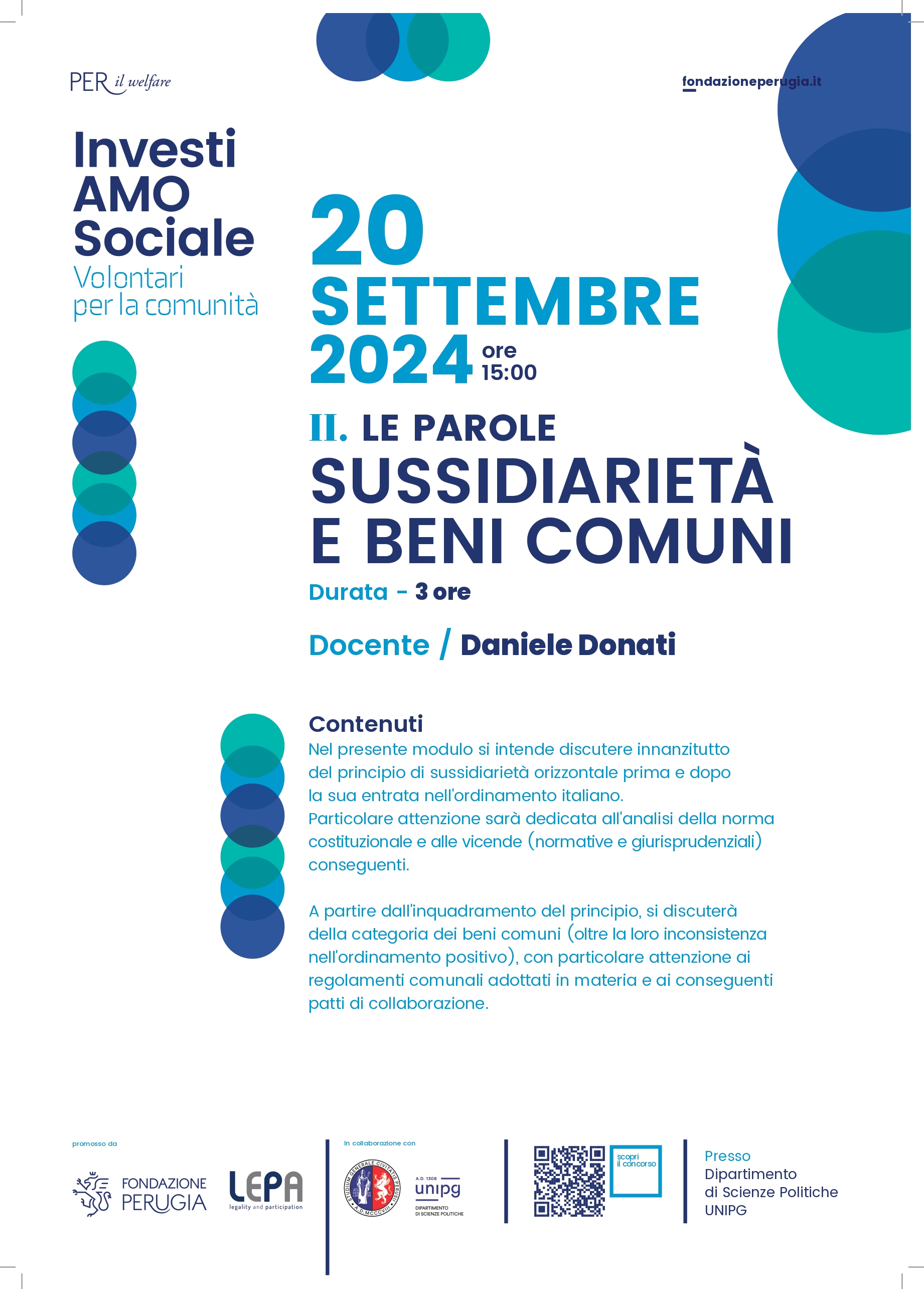 investiamo sociale 20 settembre